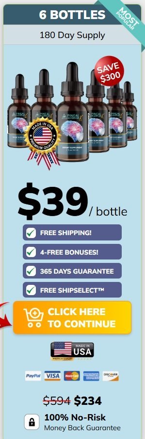 Pineal Guardian six bottle promotional package