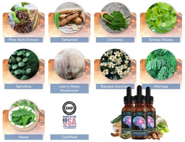 Pineal Guardian promotional ingredient graphic